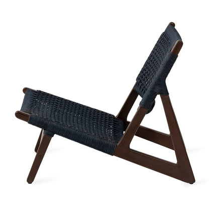 Kuwana Outdoor Accent Stuhl Indigo Gewebe