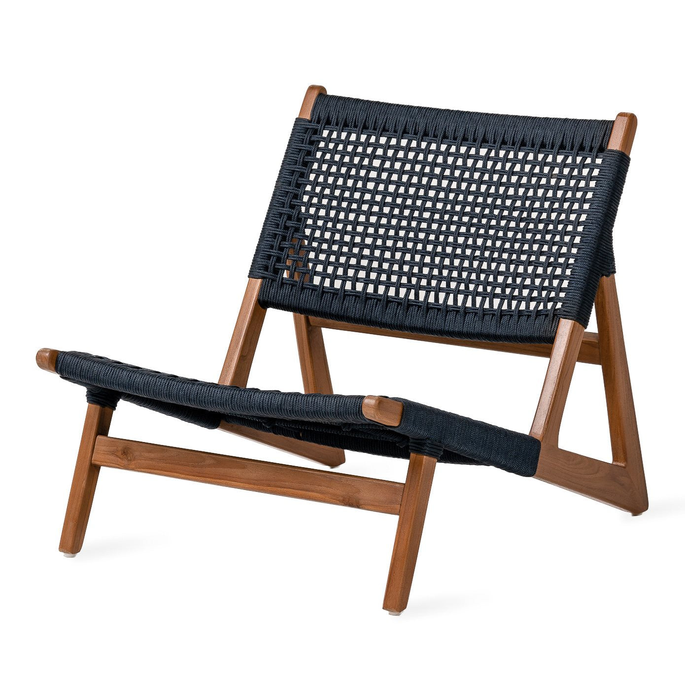 Kuwana Outdoor Accent Stuhl Indigo Gewebe