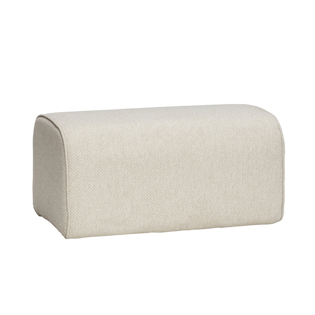 Hübsch - Pouf, stoff, beige - 50x81xh40cm