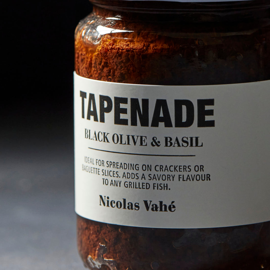 Tapenade, Black Olive &amp; Basilikum