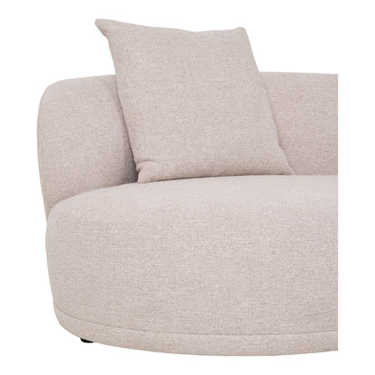 Sofa mit 2 Kissen, rechts -Wing, Natur, HN1295