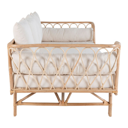 Montella Rattan Sofa - Sofa i rattan med hynde