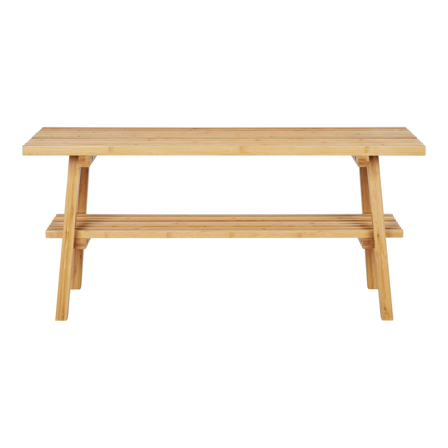 Ember Bench - Bank, Bambus, Natur 28x70x45 cm