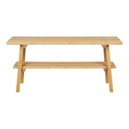 Ember Bench - Bank, Bambus, Natur 28x70x45 cm