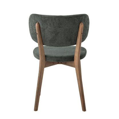 Kreative Kollektion Cally Dining Chair, Green, FSC®Mix, Buche