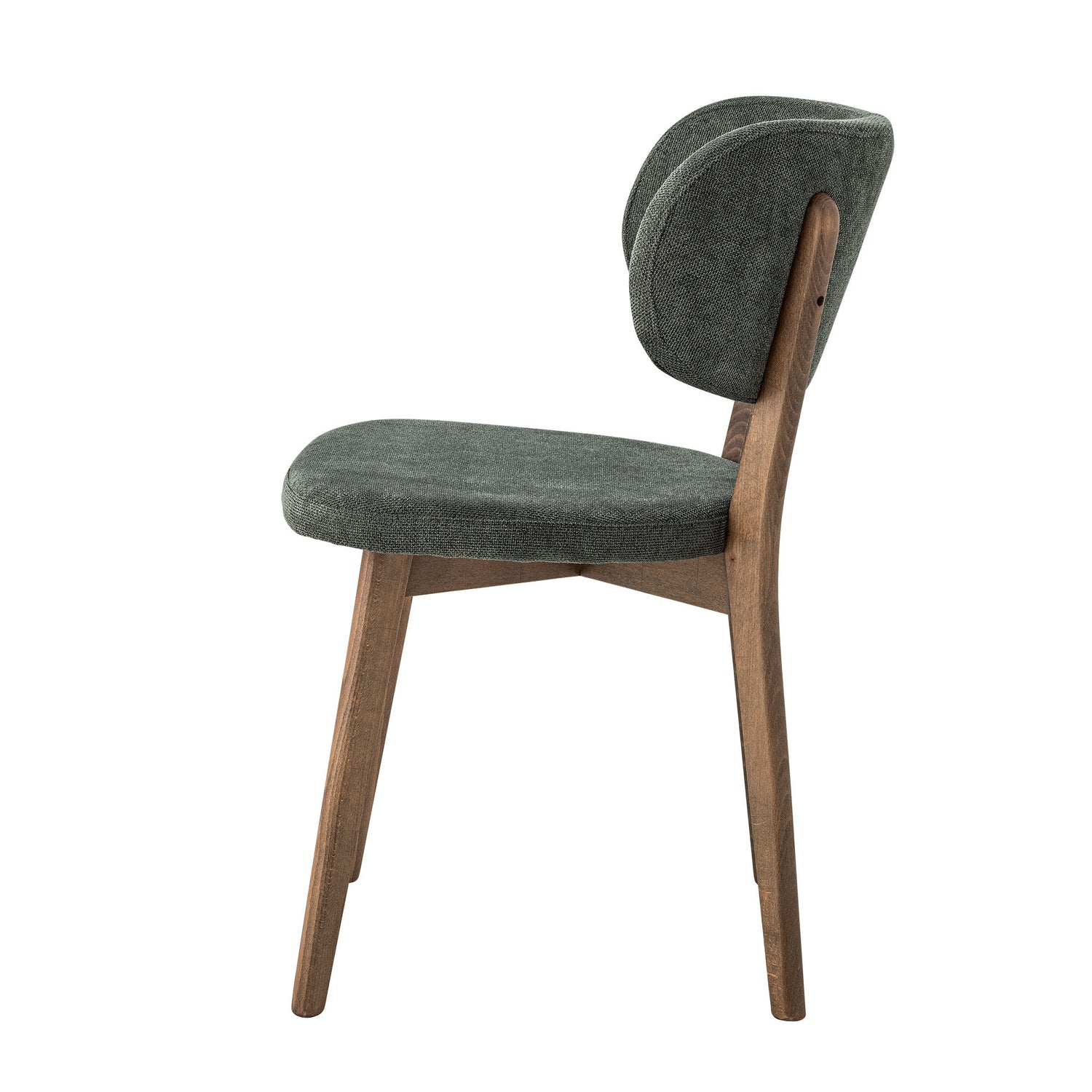 Kreative Kollektion Cally Dining Chair, Green, FSC®Mix, Buche