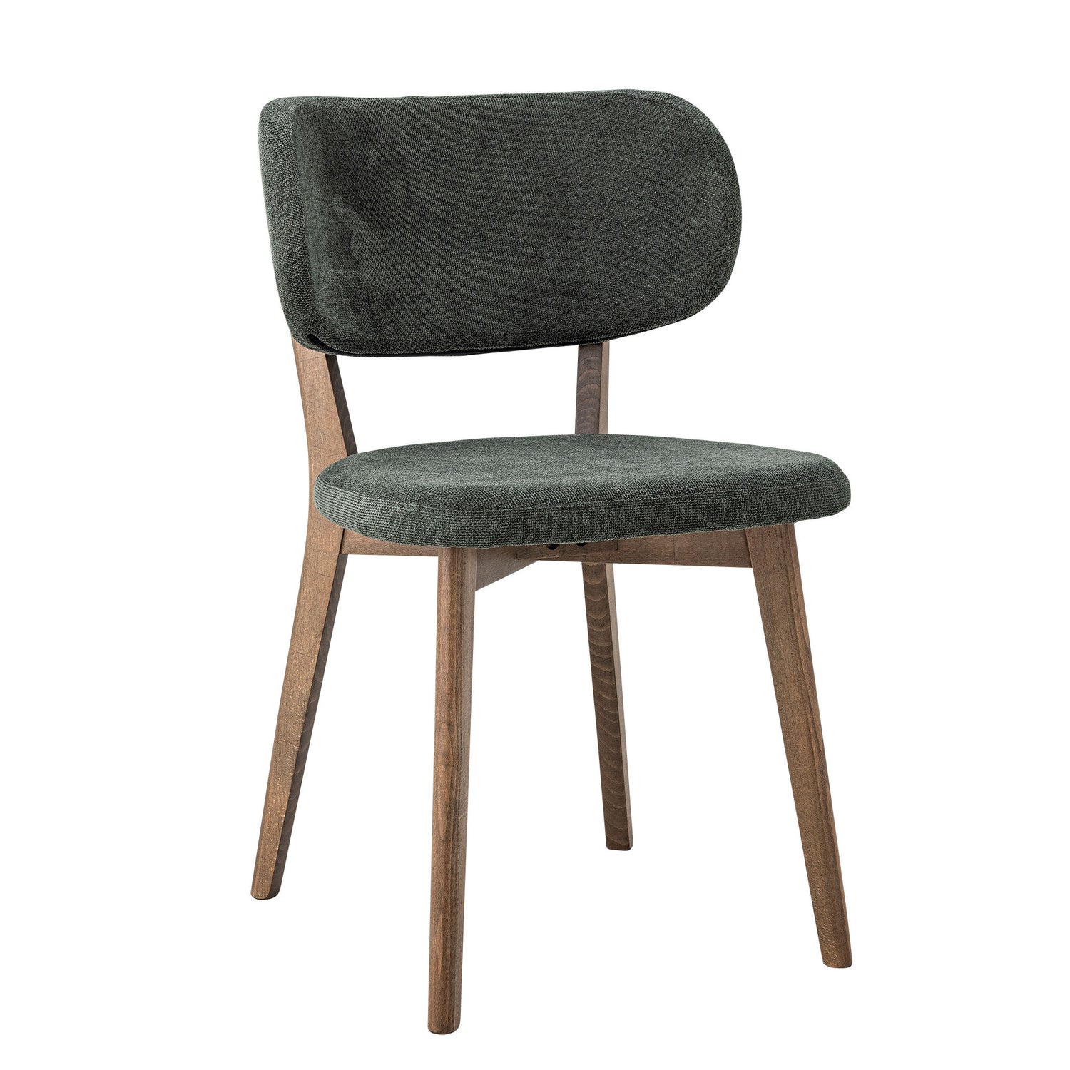 Kreative Kollektion Cally Dining Chair, Green, FSC®Mix, Buche