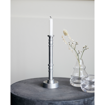 Candlestick, Hdjersey, Silber oxidiert