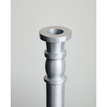 Candlestick, Hdjersey, Silber oxidiert