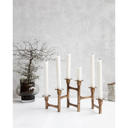 Candlestick mit 6 Armen, Hdmove, Messing