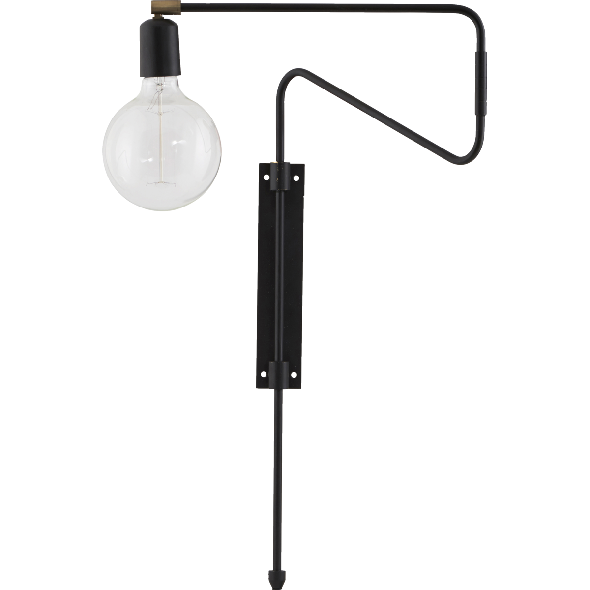 Wandlampe, hdswing, schwarz