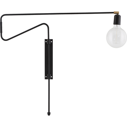 Wandlampe, hdswing, schwarz