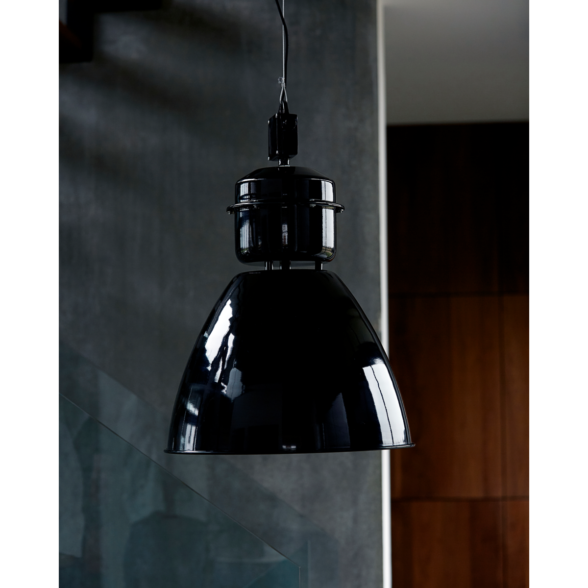 Lampe, HD -Volumen, schwarz