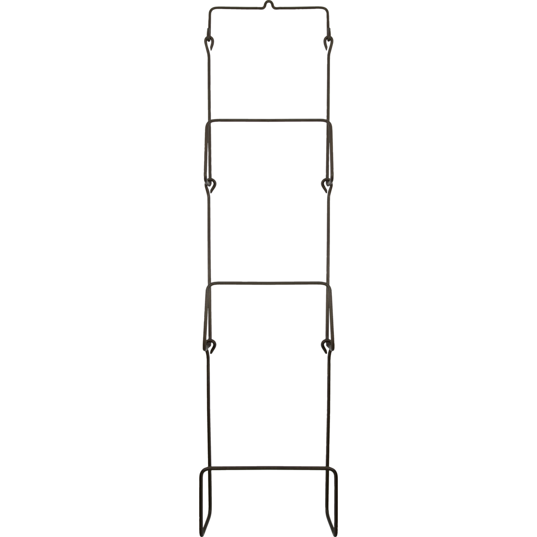 Zeitschriftenhalter, HDMAG, antikes Braun