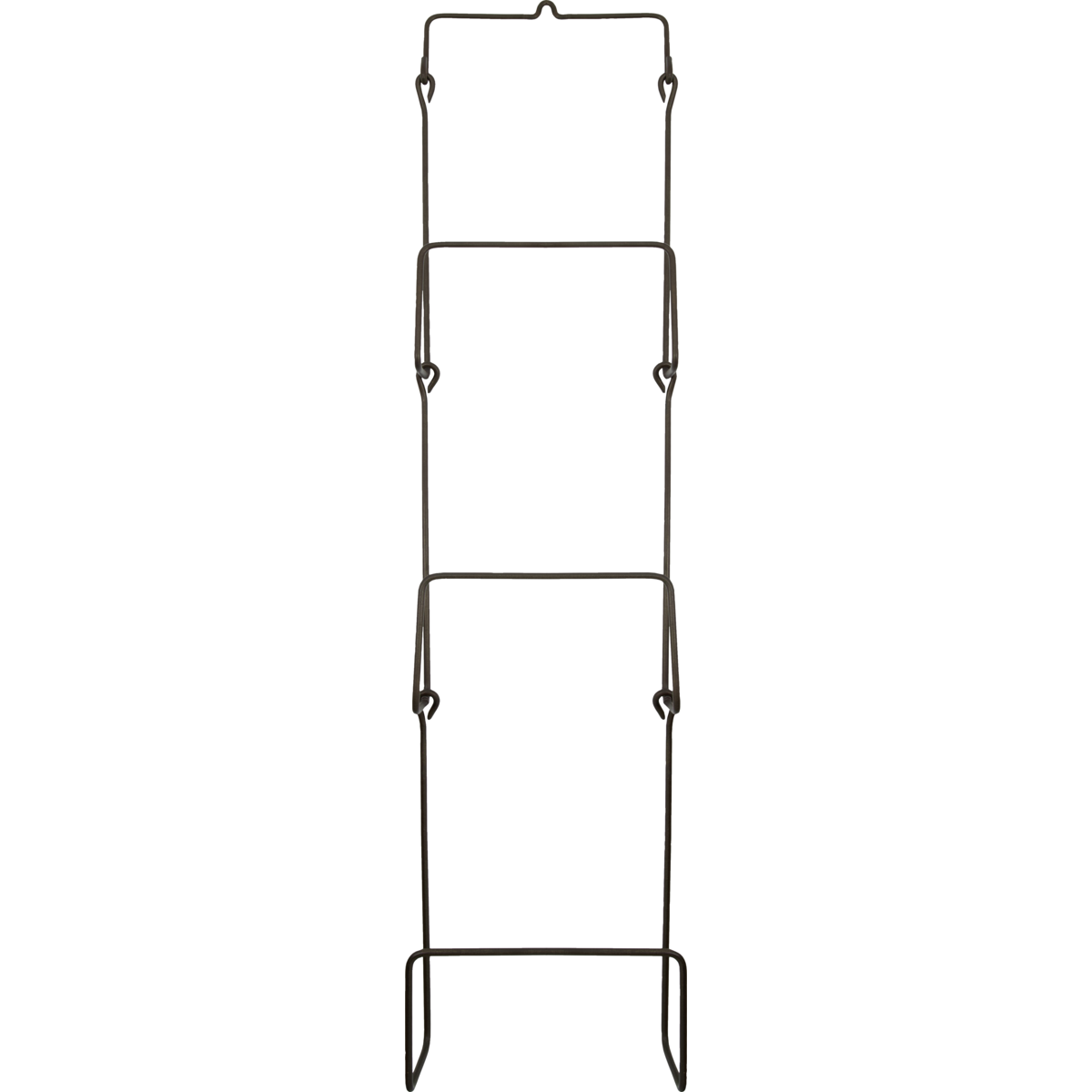 Zeitschriftenhalter, HDMAG, antikes Braun