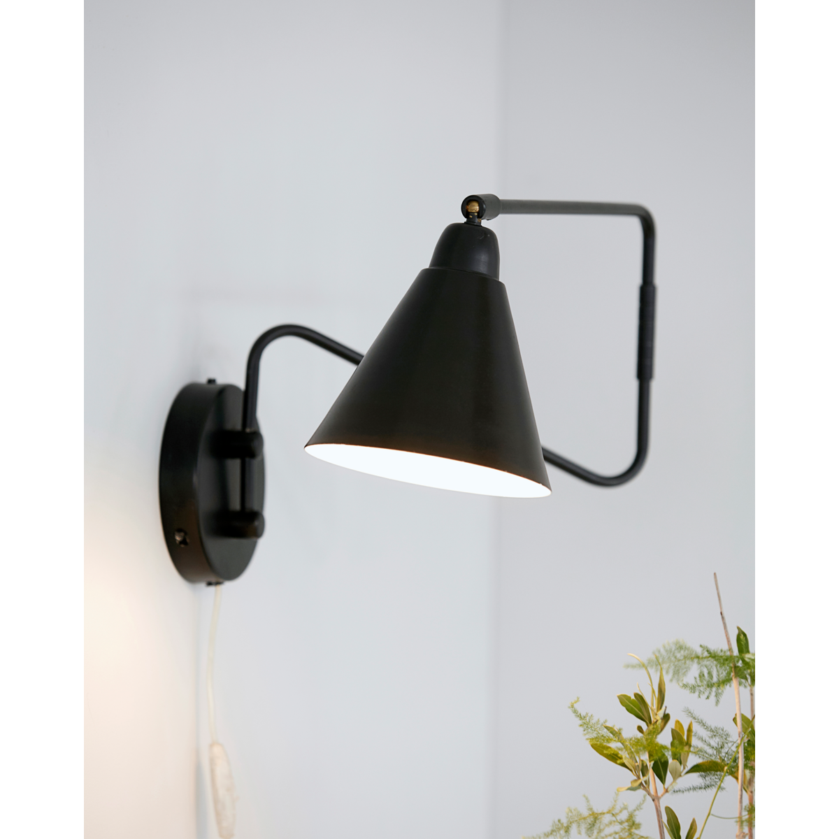 Wandlampe, Hdgame, schwarz