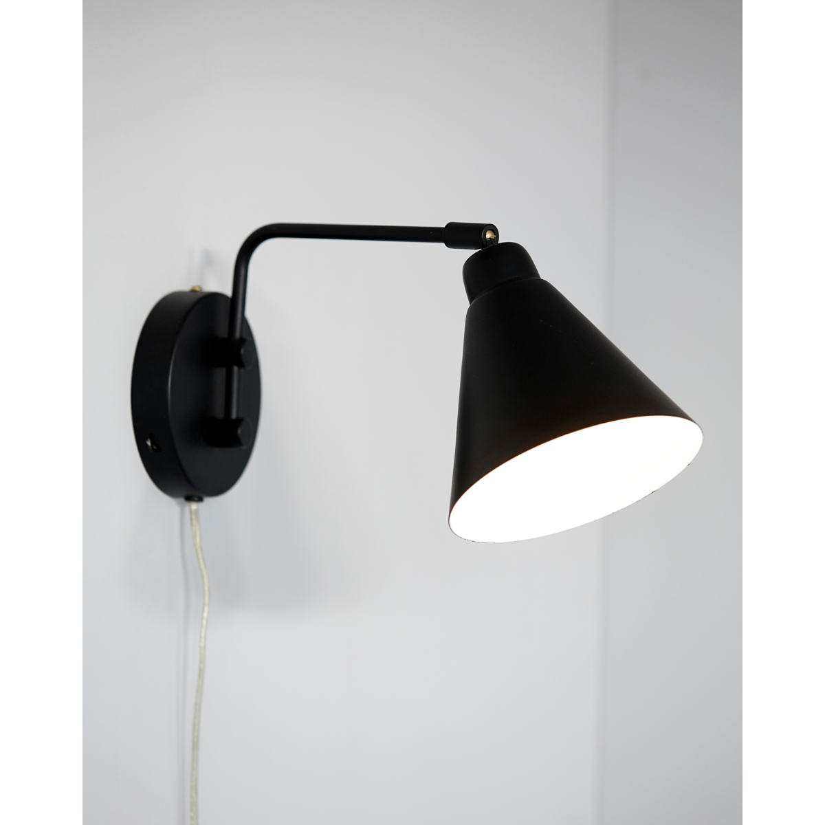 Wandlampe, Hdgame, schwarz