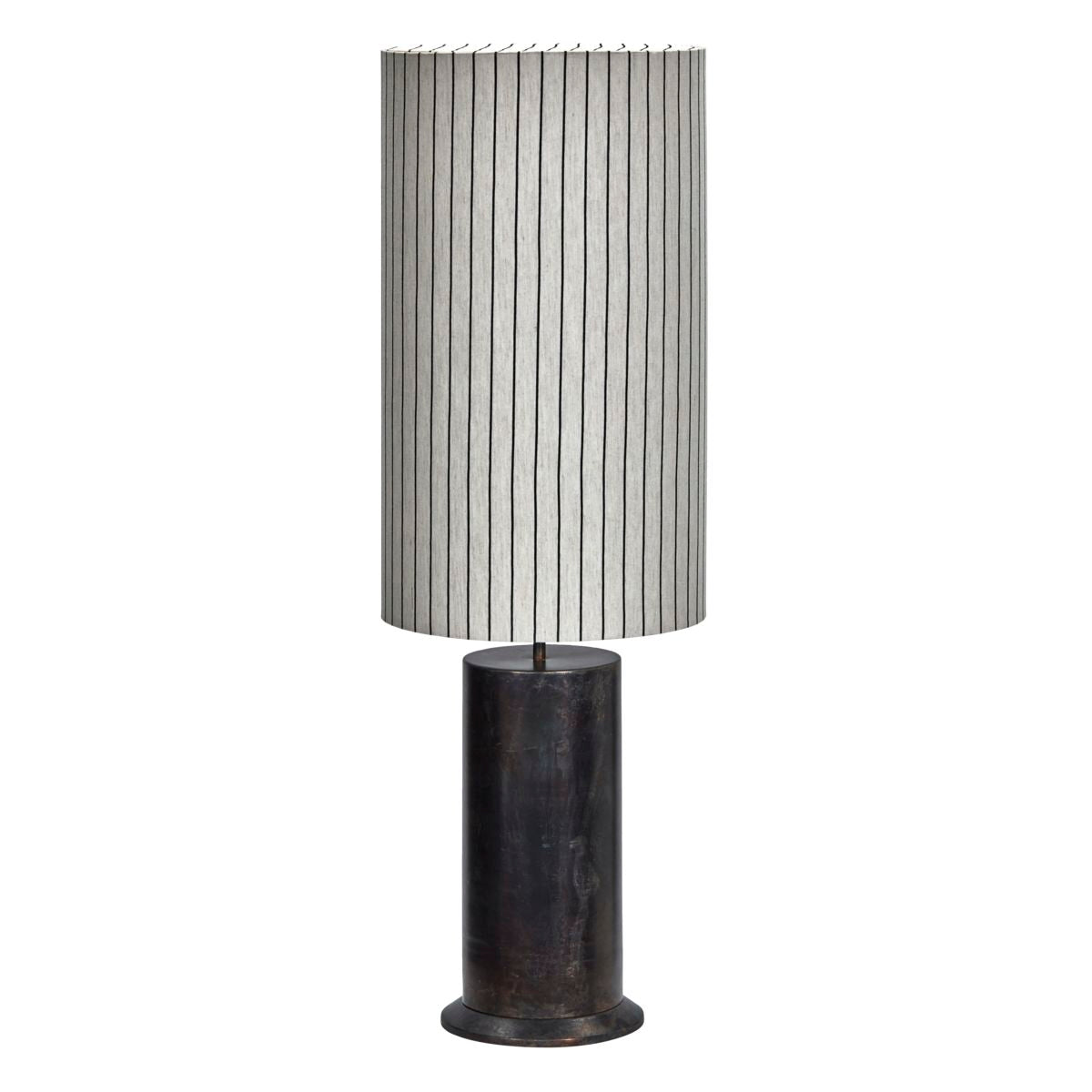 Stehlampe, Hdrafi -Basis mit HDShade, antike braune Basis / von