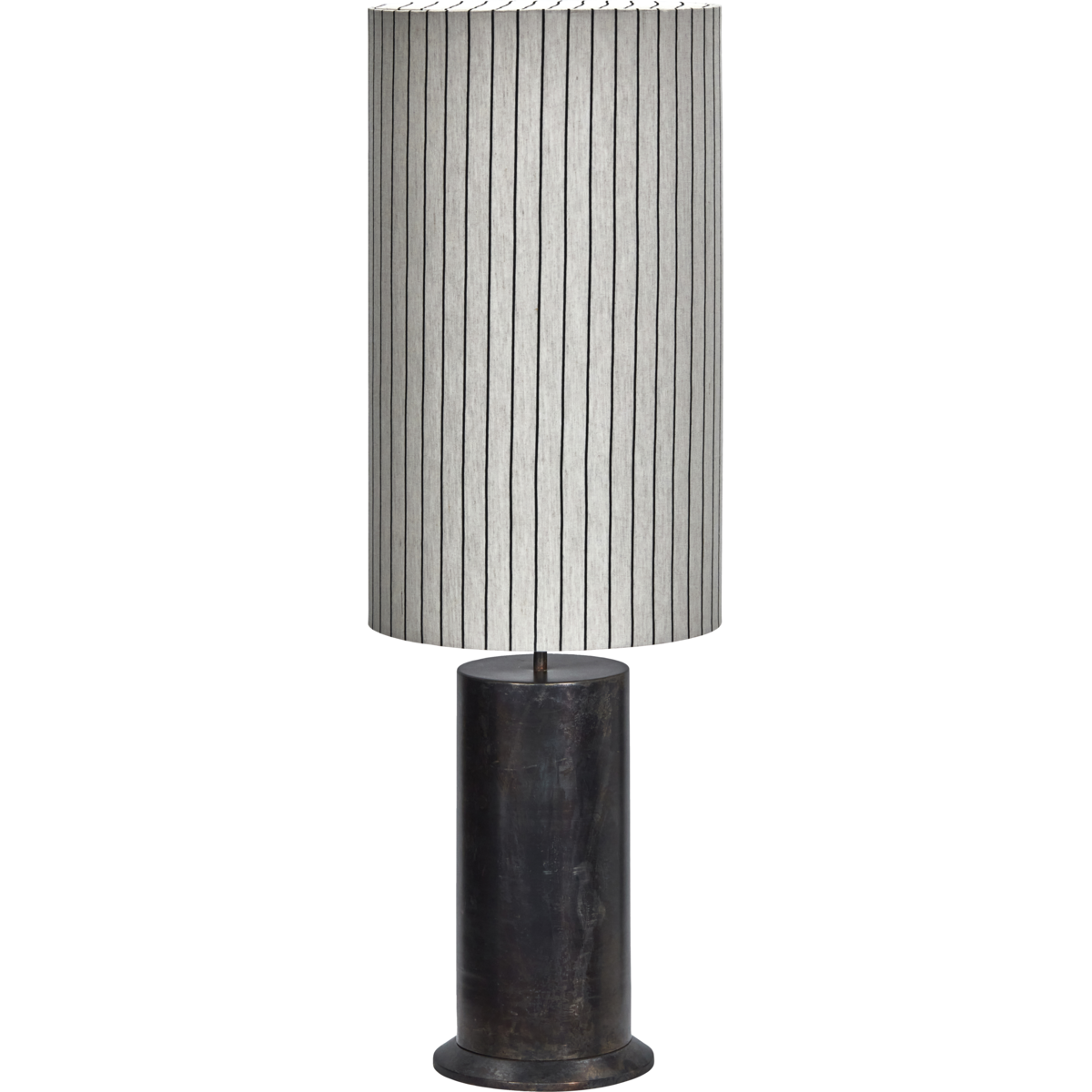 Stehlampe, Hdrafi -Basis mit HDShade, antike braune Basis / von