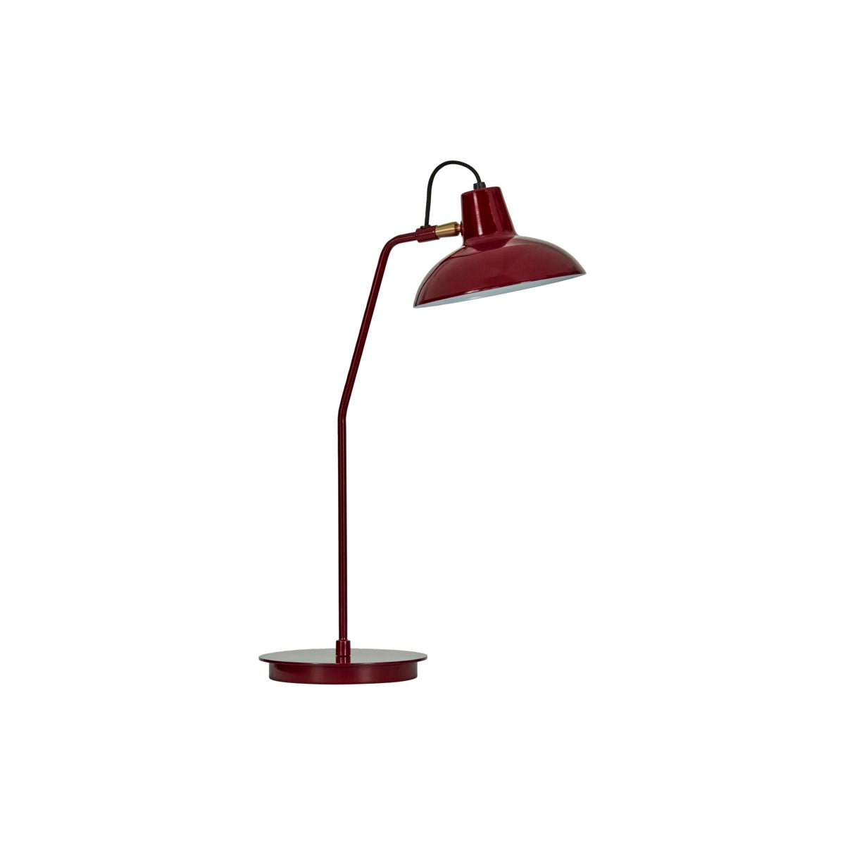 Tischlampe, hddesk, rot