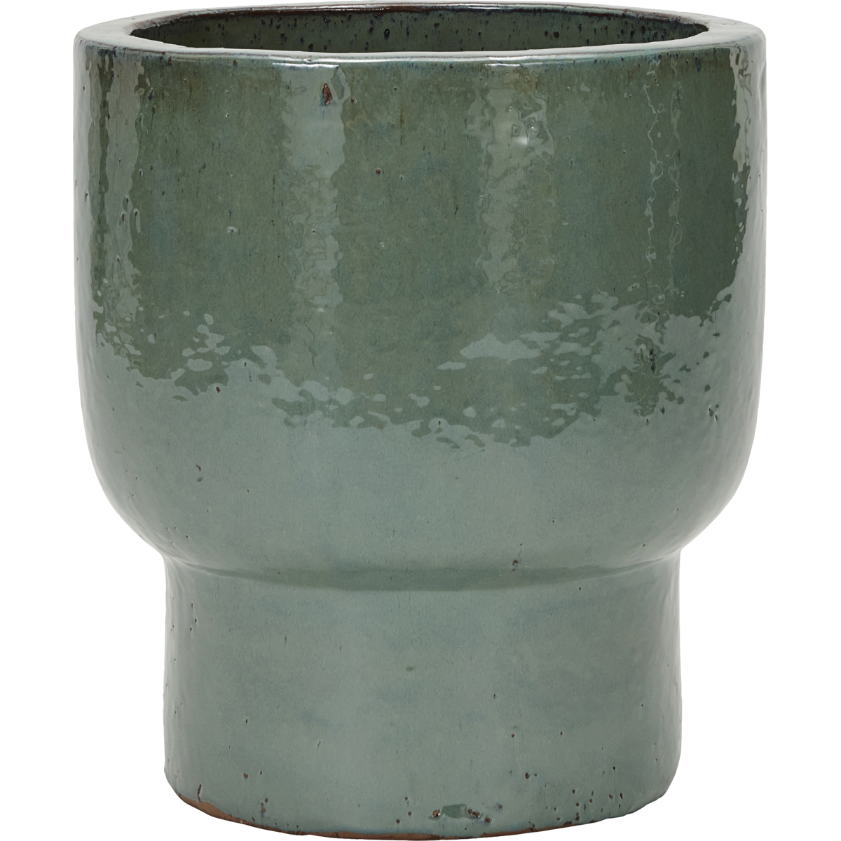 Hausarzt Herb Pot, Terra, Green-H: 45 cm, Dia: 40 cm