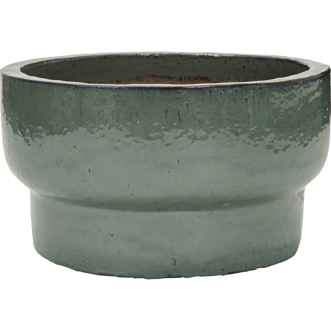 Hausarzt Herb Pot, Terra, Green-H: 32 cm, Dia: 60 cm