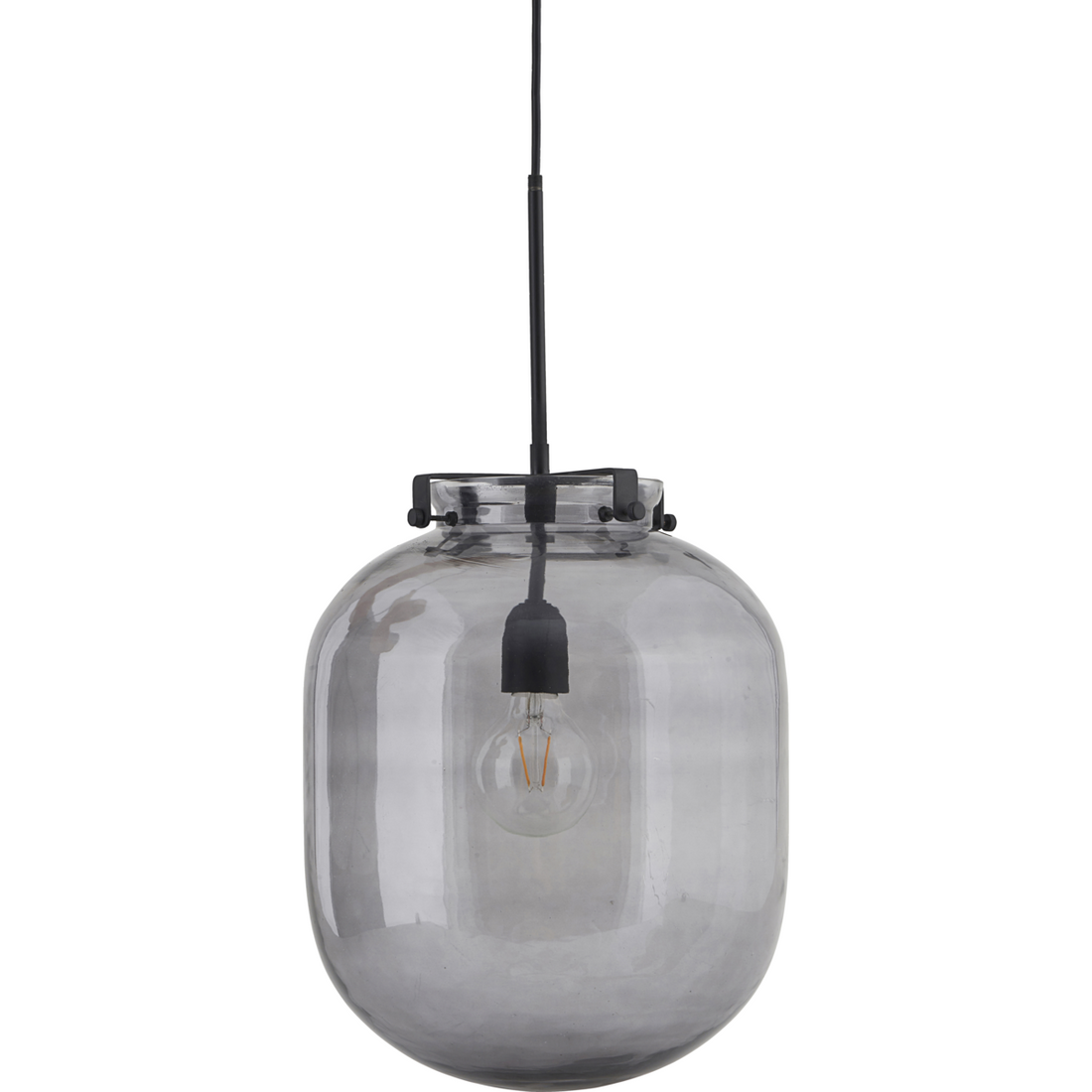 Lampe, Hdball, grau