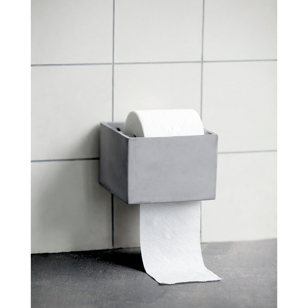 Toilettenpapierhalter, Hdement, grau