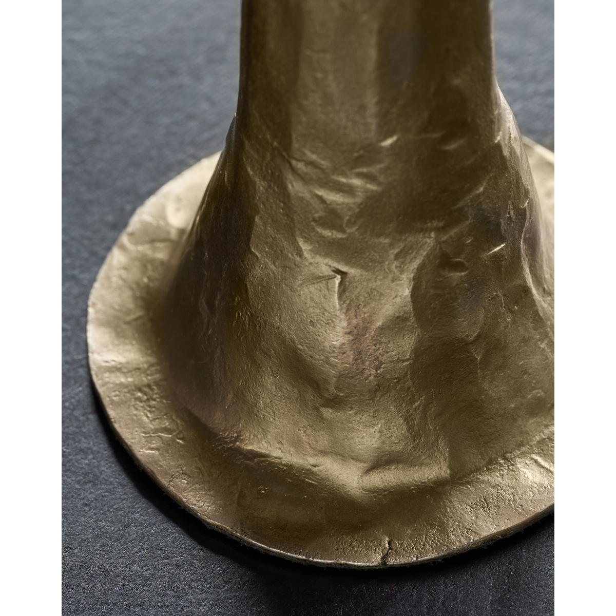 Candlestick, hdticca, antikes Gold Finish