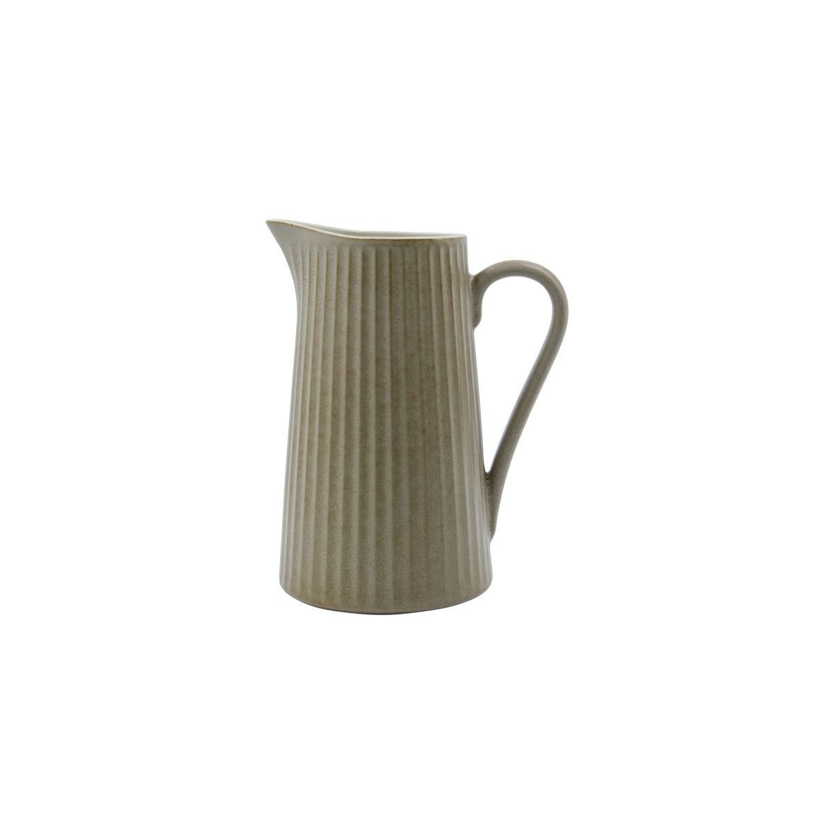 Pitcher, Hdpleat, Grau/Braun