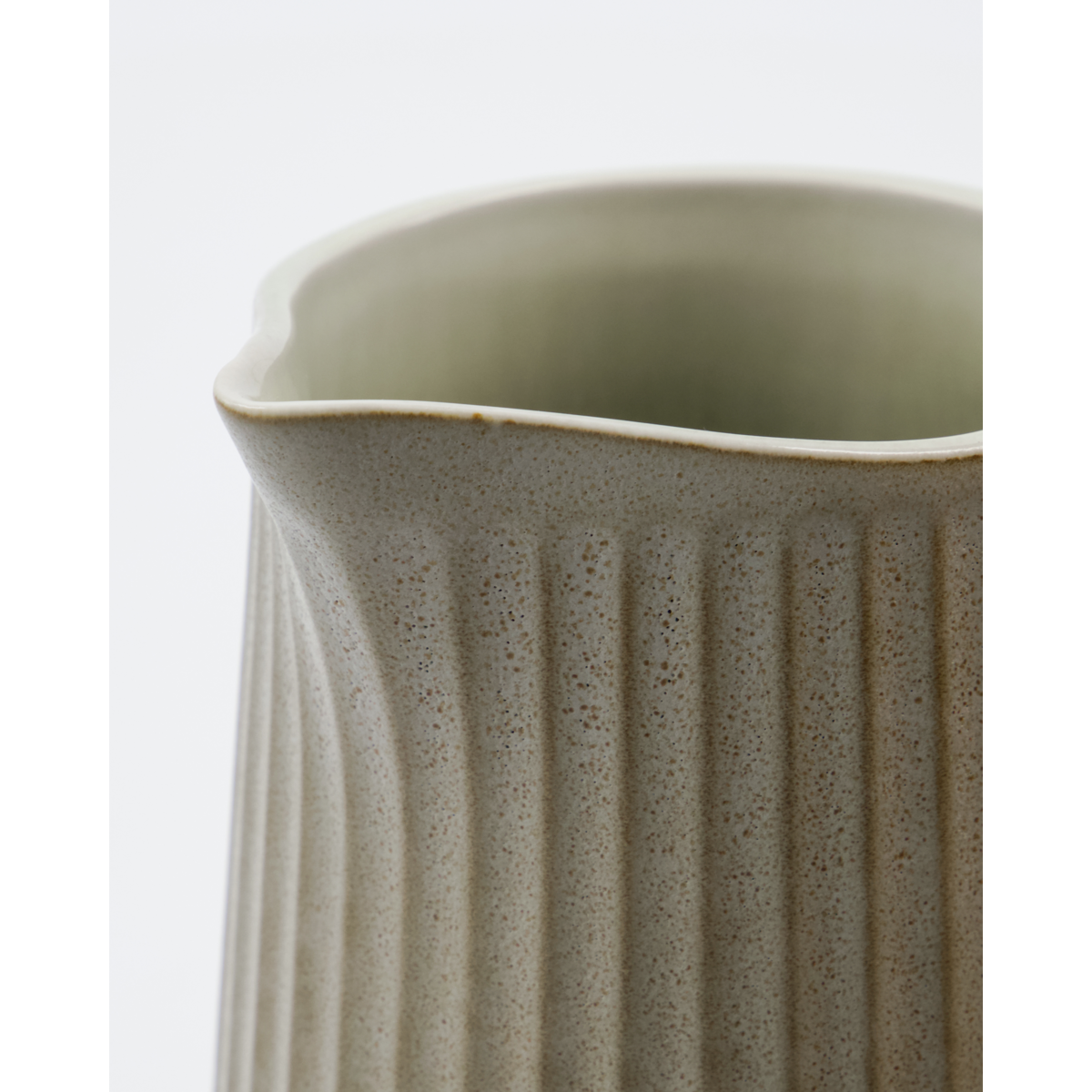 Pitcher, Hdpleat, Grau/Braun