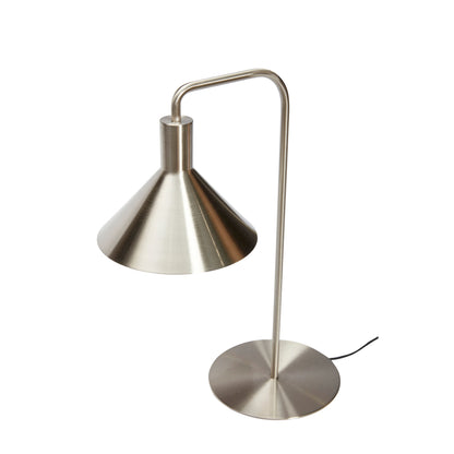 Solo -Tischlampe Nickel - Ø37XH50CM, E27