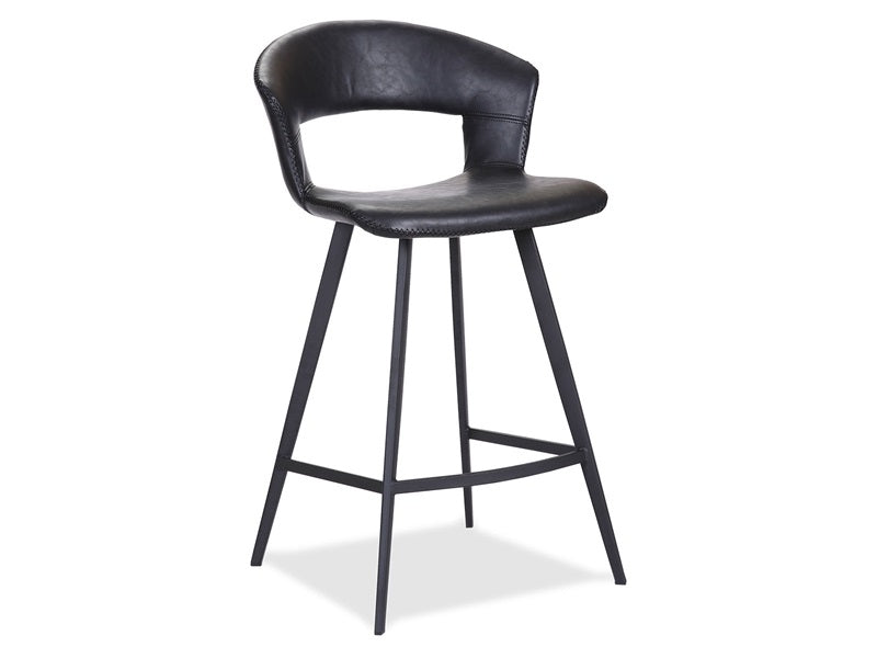 Tora High Bar Stool, schwarz