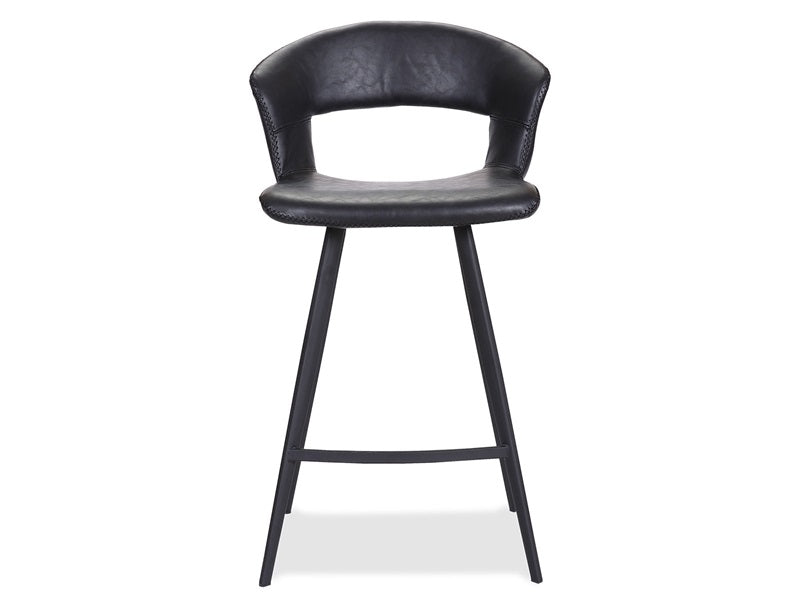 Tora High Bar Stool, schwarz