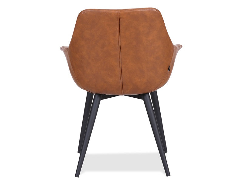 Signle Chair, Cognac