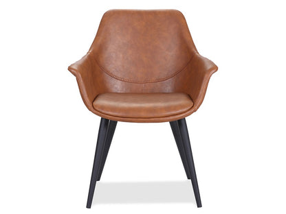 Signle Chair, Cognac