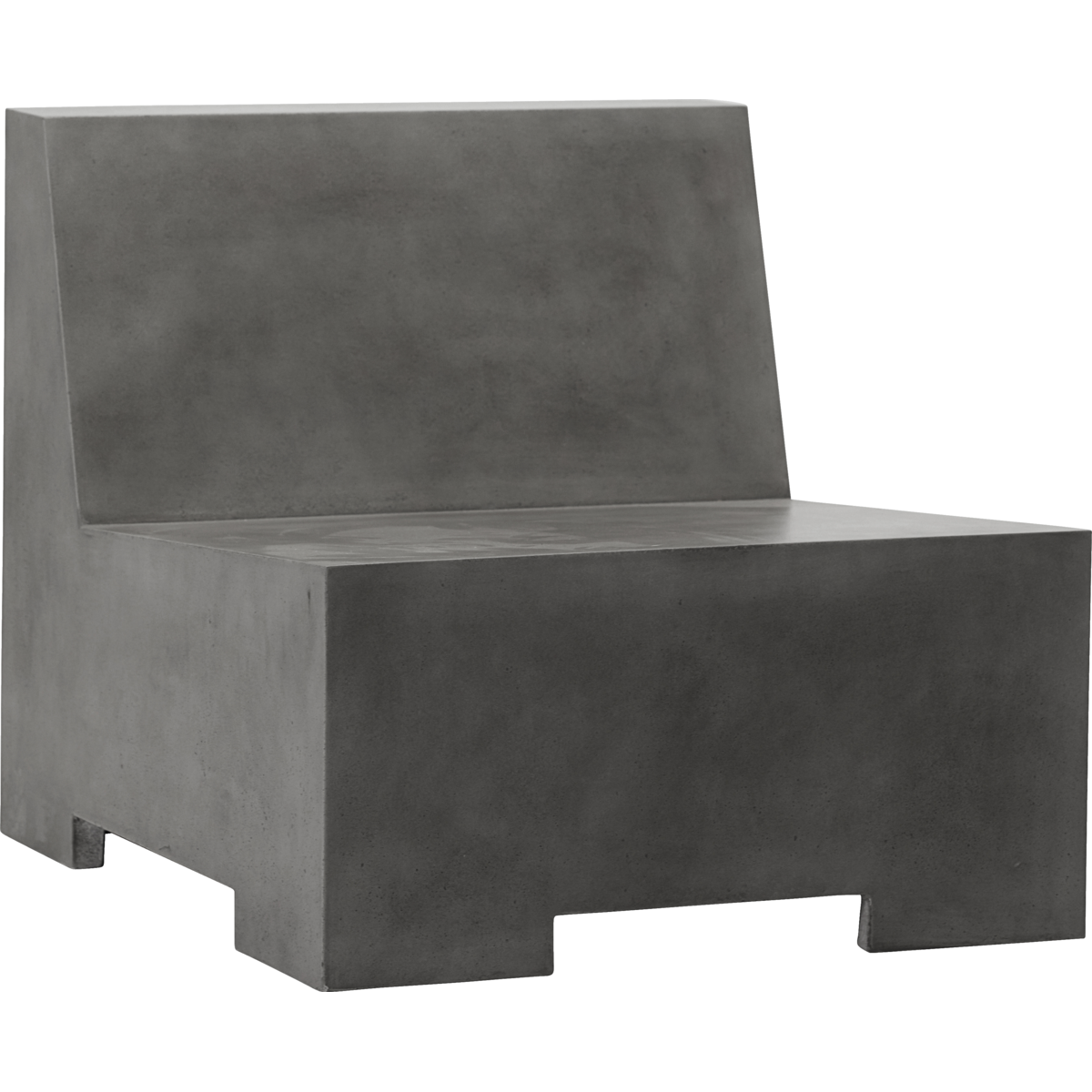 Hausarzt - Lounge Stuhl, Lounge, Grau - L: 82 cm, W: 70 cm, H: 67 cm