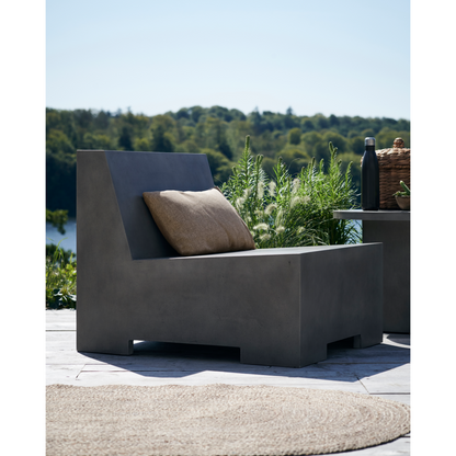 Hausarzt - Lounge Stuhl, Lounge, Grau - L: 82 cm, W: 70 cm, H: 67 cm