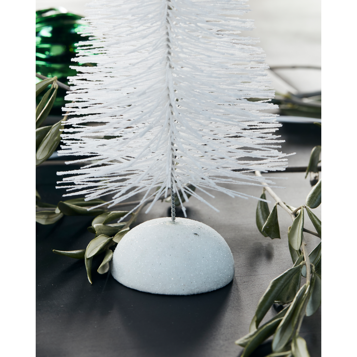 Weihnachtsbaum, Hdfrost, weiß