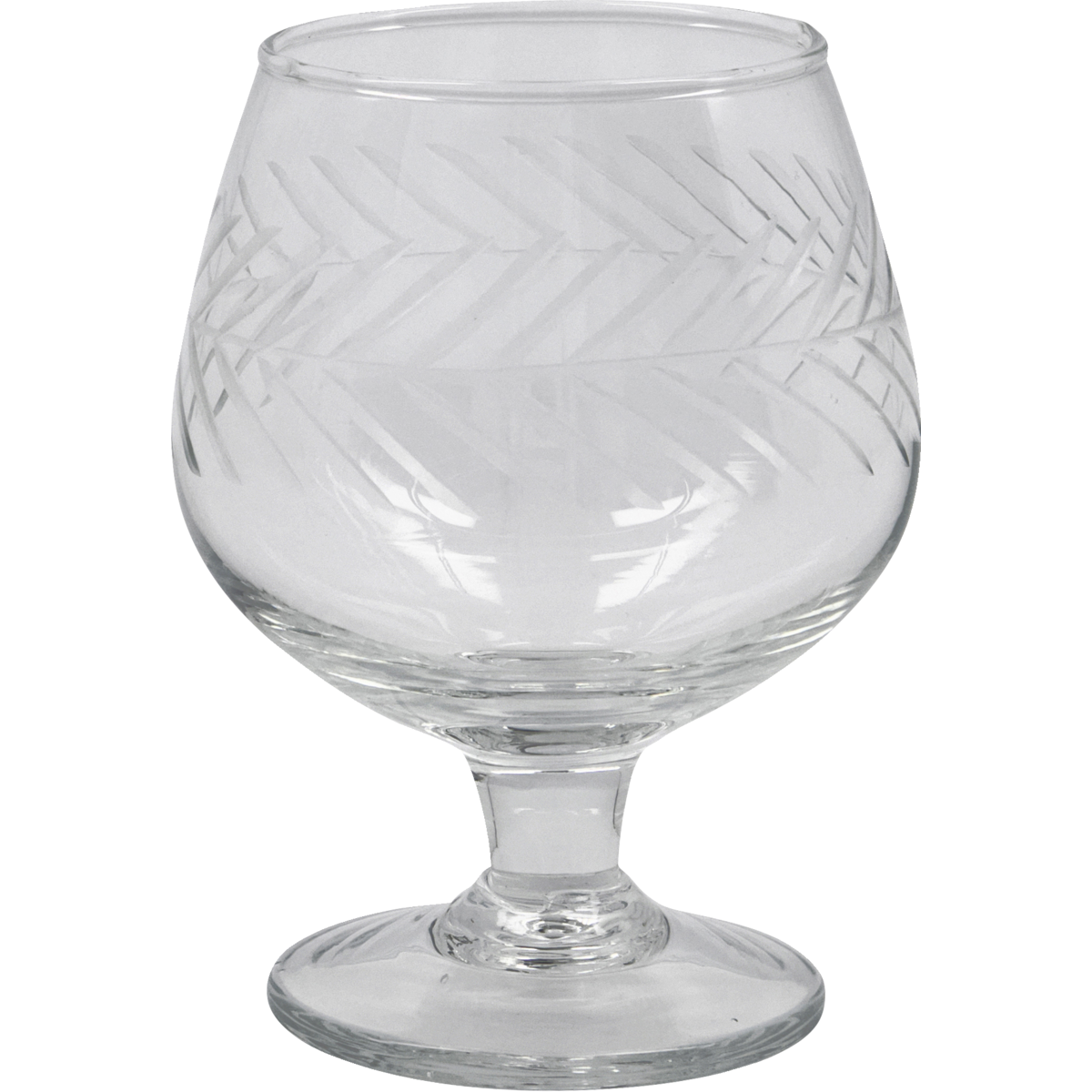 Hausarzt - Cognac Glas, Crys, Ready - H: 11 cm, Dia: 7 cm