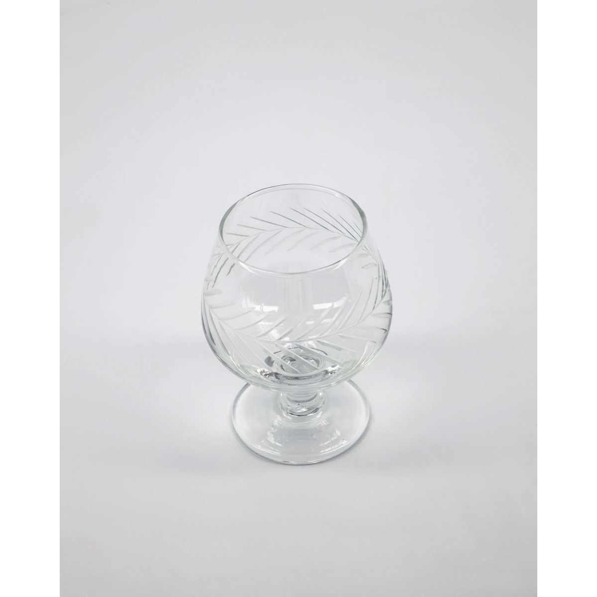 Hausarzt - Cognac Glas, Crys, Ready - H: 11 cm, Dia: 7 cm