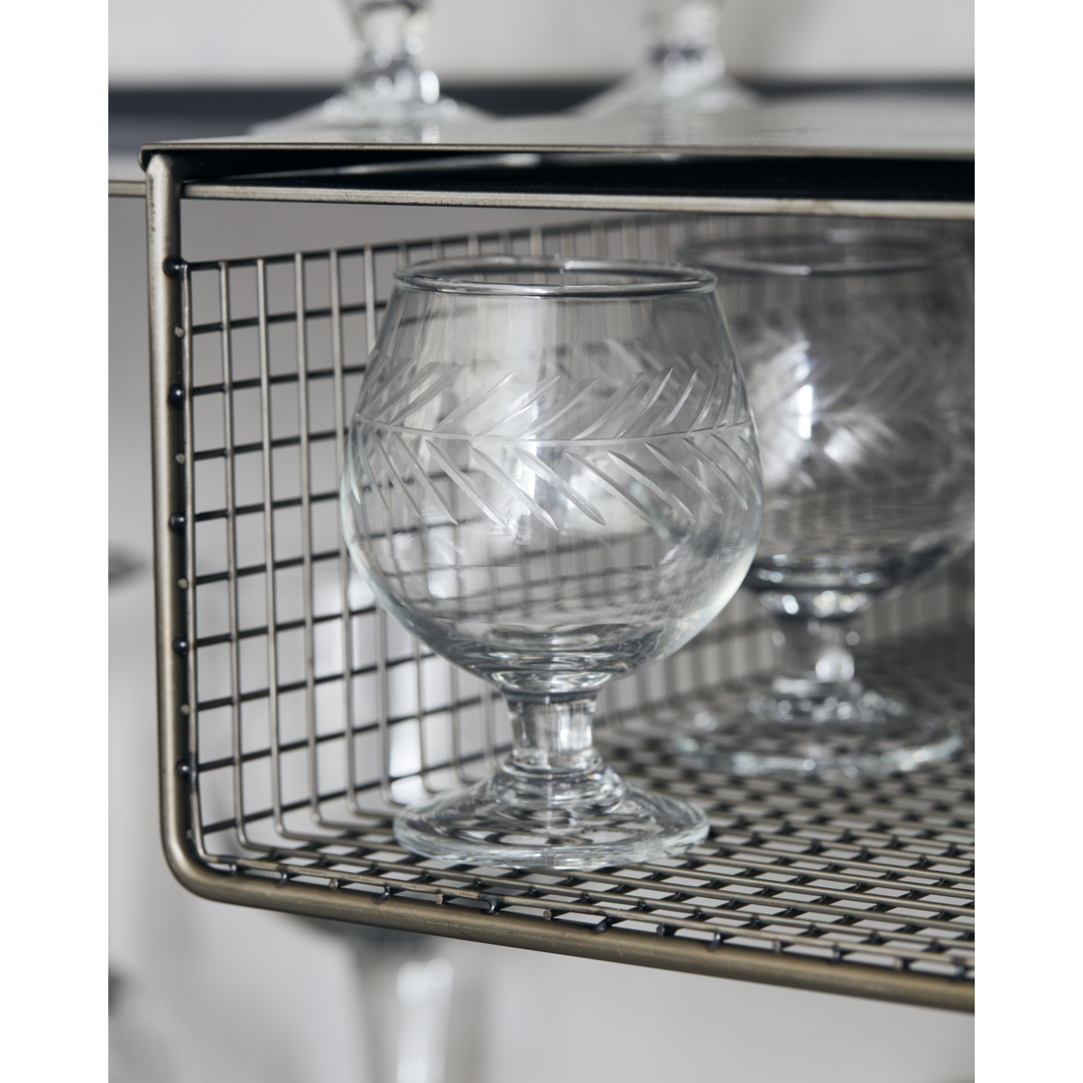 Hausarzt - Cognac Glas, Crys, Ready - H: 11 cm, Dia: 7 cm