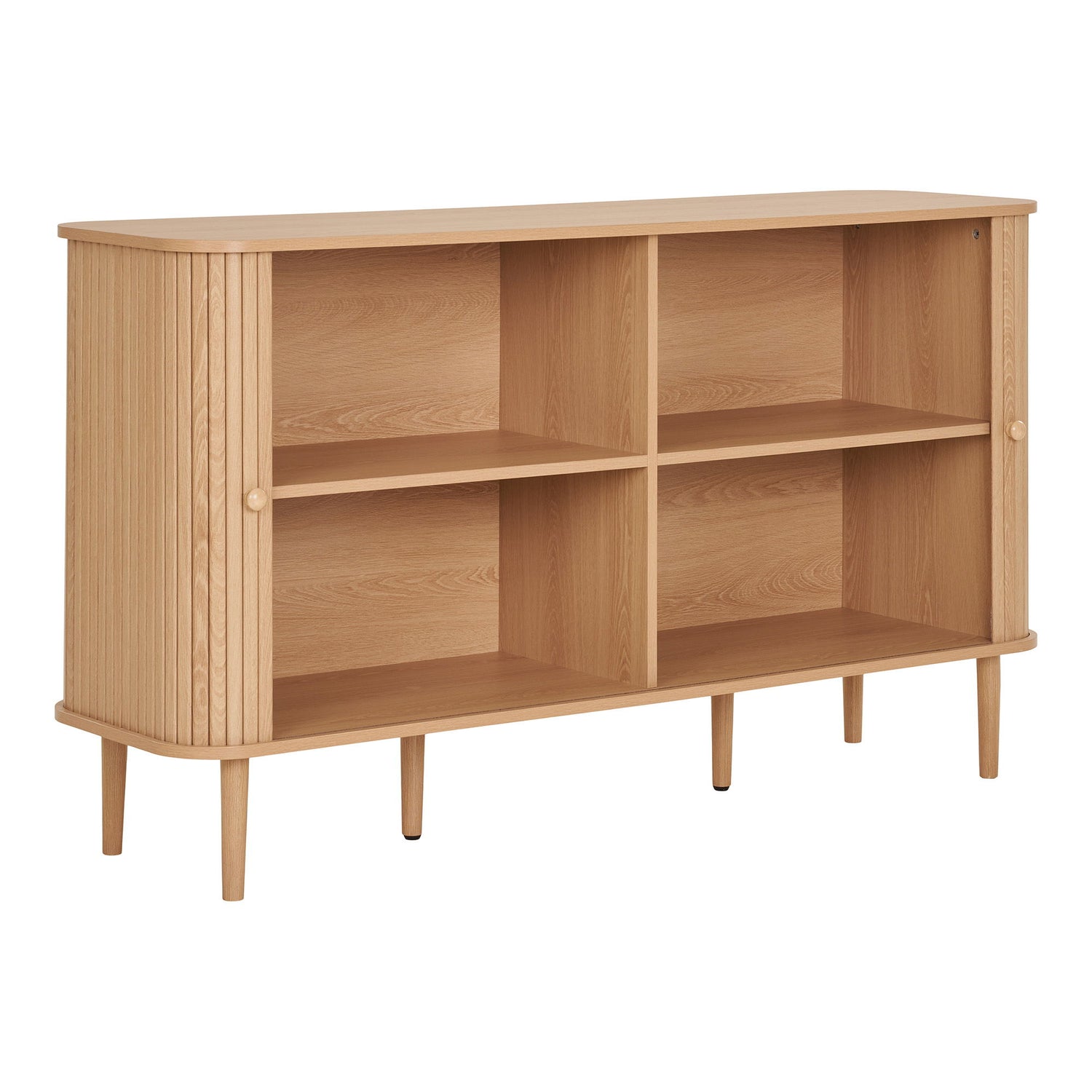 Sideboard, 2 Türen, Natur&lt;br&gt;140x40x79 cm