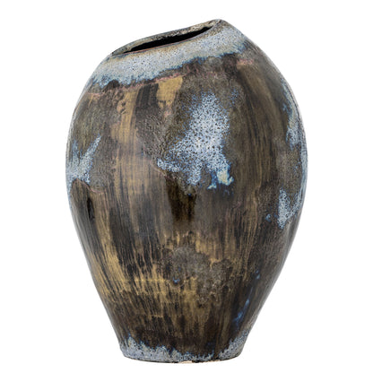 Bloomingville Senja Vase, Brown, Steinzeug