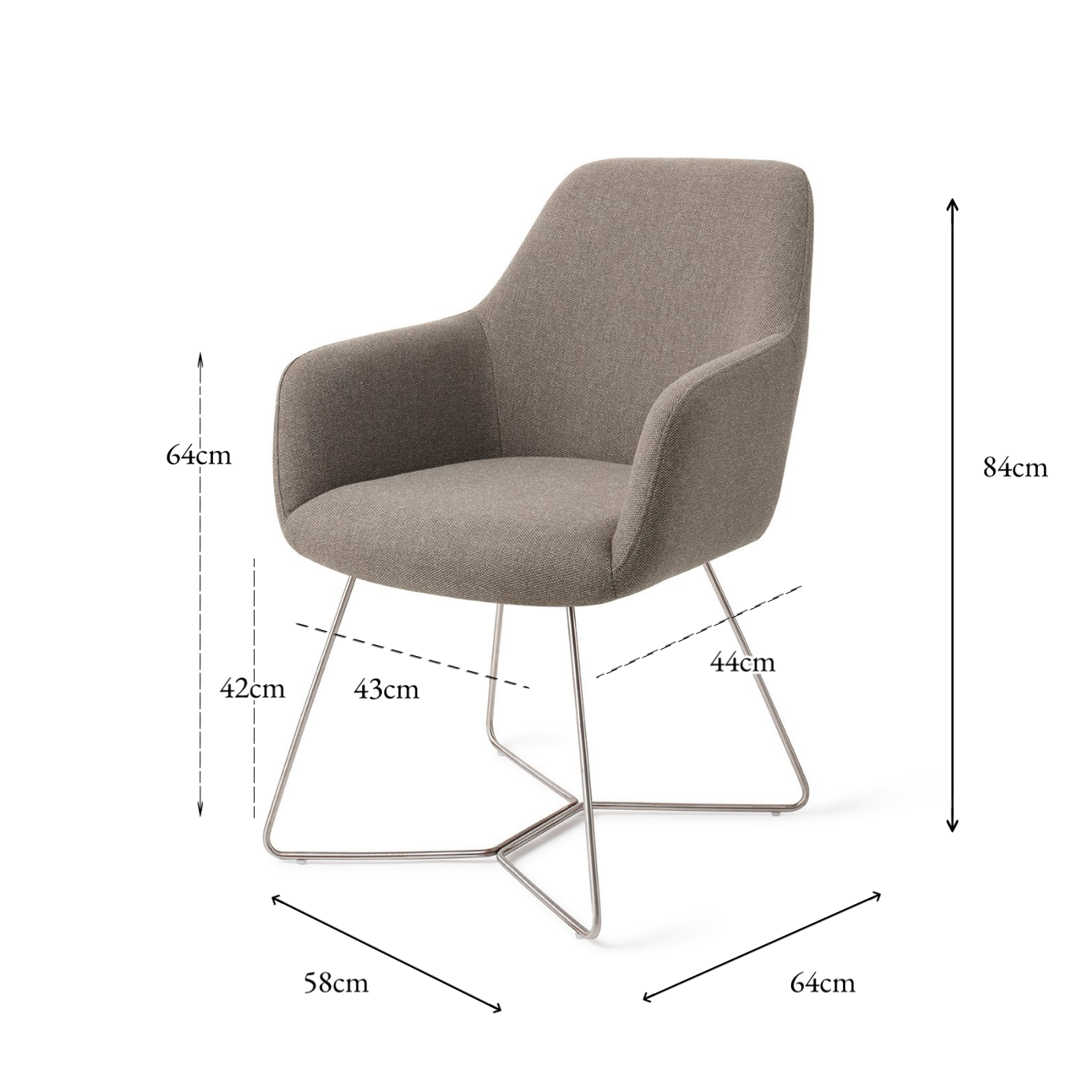 Hiroo Essstuhl Nebelfusion