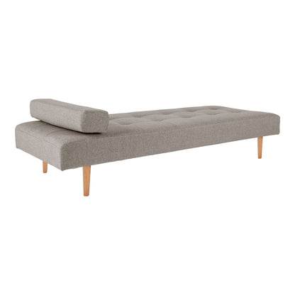 Capri Daybed - Daybett, Stein mit Natur Holz Ben, Hn1030