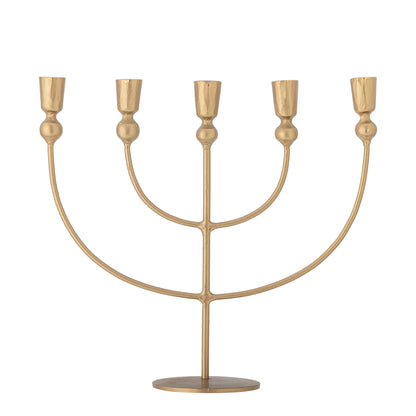 Bloomingville Linka Candlestick, Gold, Metall