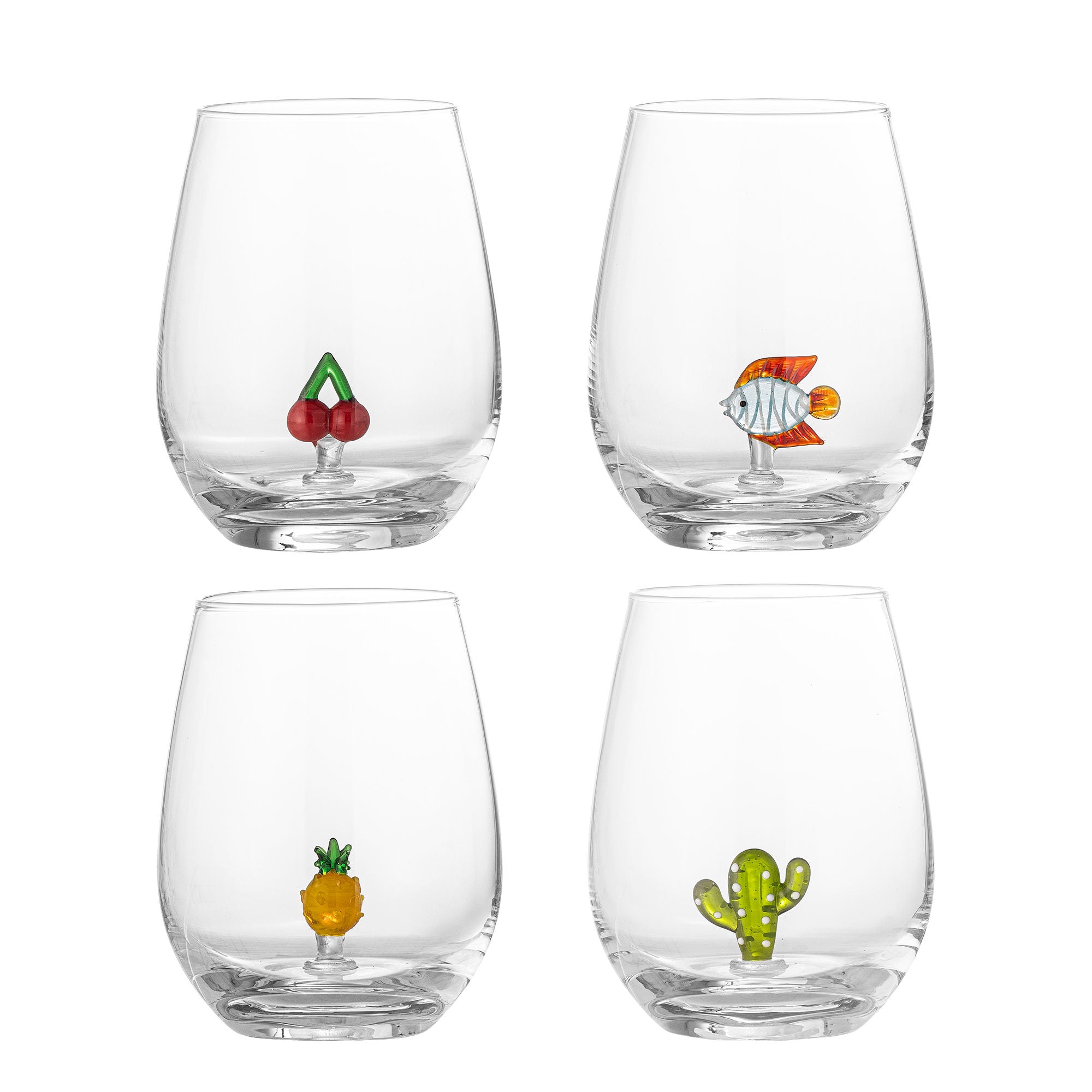 Bloomingville Misa Trinkglas, Multipak, Bereit, Glas