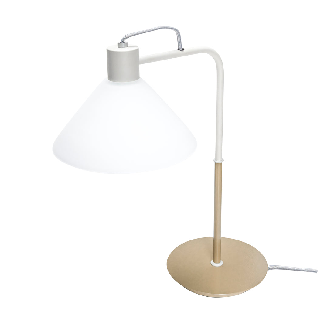 Hübsch Spot Tischlampe Khaki