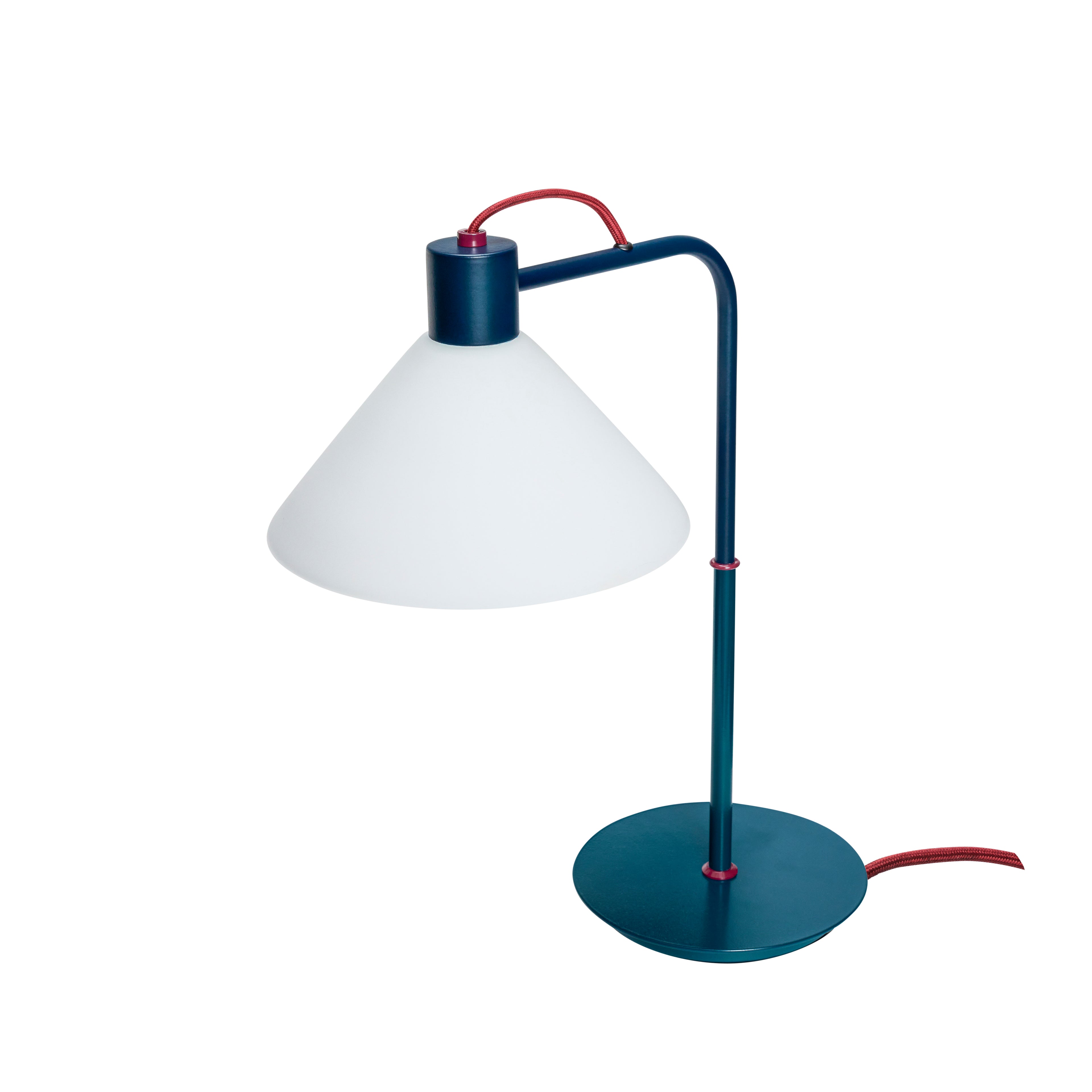 Spot Tischlampe Blau - Ø37x22xh44cm, E27